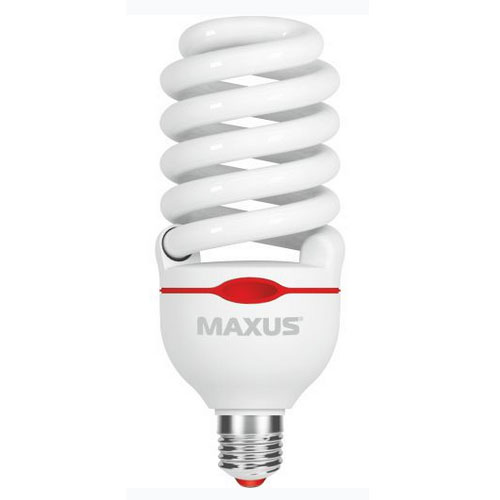 Люминесцентная лампа 1-ESL-075-11 HWS 46W 6500K E27 220V Maxus