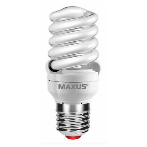 Люминесцентная лампа 1-ESL-200-1 T2 FS 15W 4100K E27 220V Maxus