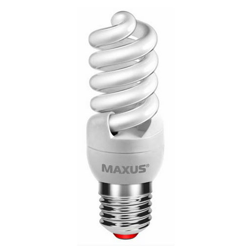 Люминесцентная лампа 1-ESL-219-1 T2 SFS 11W 2700K E27 220V Maxus