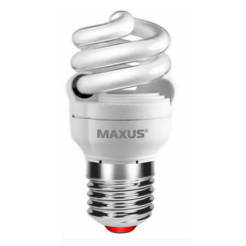 Люминесцентная лампа 1-ESL-305-1 XPiral 9W 4100K E27 220V Maxus