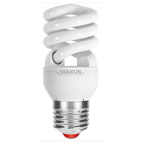 Люминесцентная лампа 1-ESL-308-11 XPiral 11W 4100K E27 220V Maxus