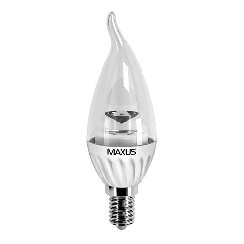 Светодиодная лампа 1-LED-281 CF37 E14 4W 3000К 220V Maxus