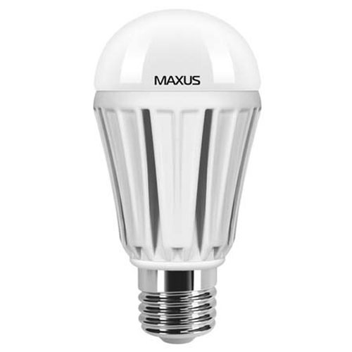 Светодиодная лампа 1-LED-335 A60 E27 12W 3000К 220V Maxus - Фото 1