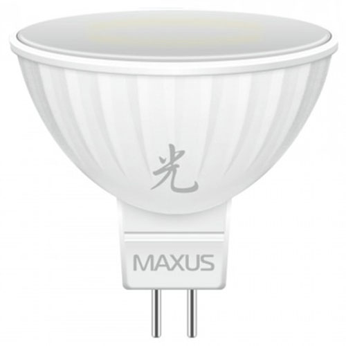 Светодиодная лампа Sakura 1-LED-401-01 MR16 GU5.3 5W 3000К 220V Maxus