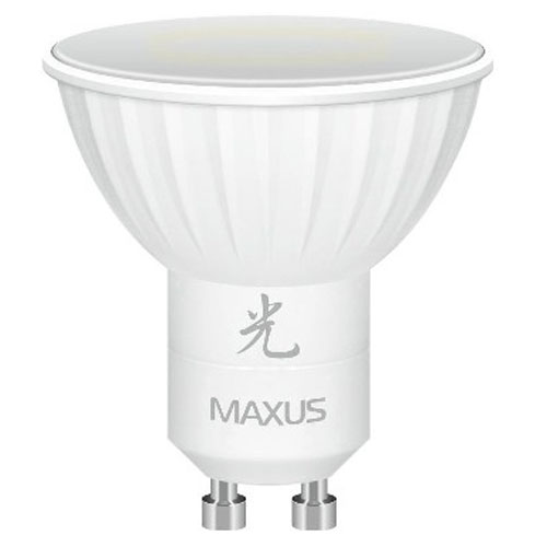 Светодиодная лампа Sakura 1-LED-403-01 PAR16 GU10 5W 3000К 220V Maxus