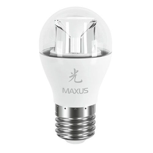 Светодиодная лампа Sakura 1-LED-437 G45 E27 6W 3000К 220V Maxus - Фото 1
