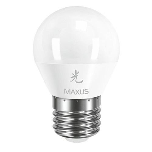 Светодиодная лампа 1-LED-441 G45 E27 5W 3000К 220V Maxus