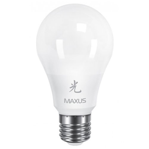 Светодиодная лампа Sakura 1-LED-463-01 A60 E27 10W 3000К 220V Maxus - Фото 1