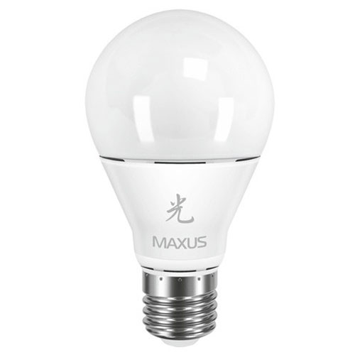 Светодиодная лампа Sakura 1-LED-464 A60 E27 10W 4100К 220V Maxus - Фото 1