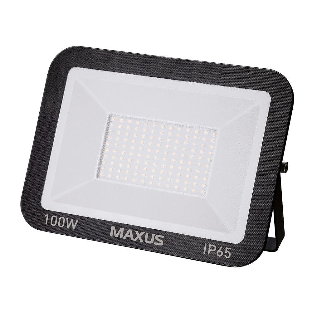 Светодиодный прожектор 1-MFL-01-10050 100W 5000K 10000Lm IP65 Maxus