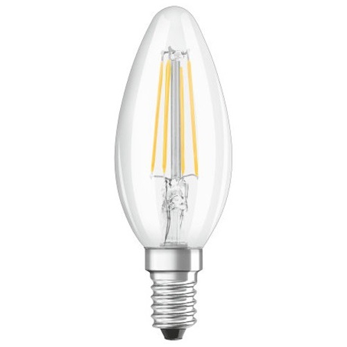 Светодиодная лампа Эдисона Filament свеча E14 4W 2700K 220V Osram (4058075068353)