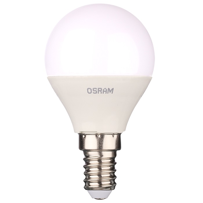 Светодиодная лампа G45 E14 5,4W 3000K 220V Osram (4052899971615)