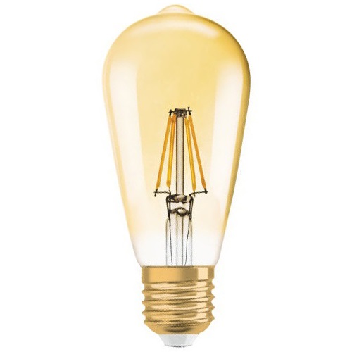 Светодиодная лампа Эдисона Filament ST E27 6,5W 2400K 230V Osram (4052899972360)