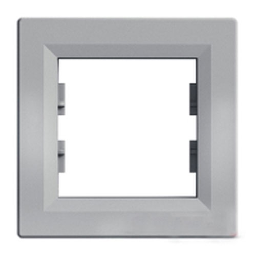 Рамка 1 пост алюминий  горизонтальный EPH5800161 Schneider Electric Asfora