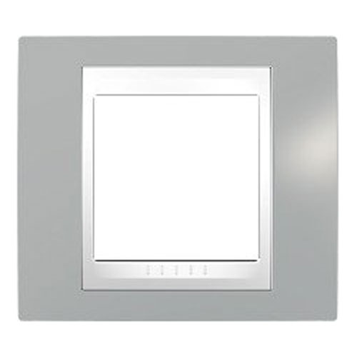 Рамка 1 пост туманно-серый/белый MGU6.002.865 Schneider Electric Unica Plus