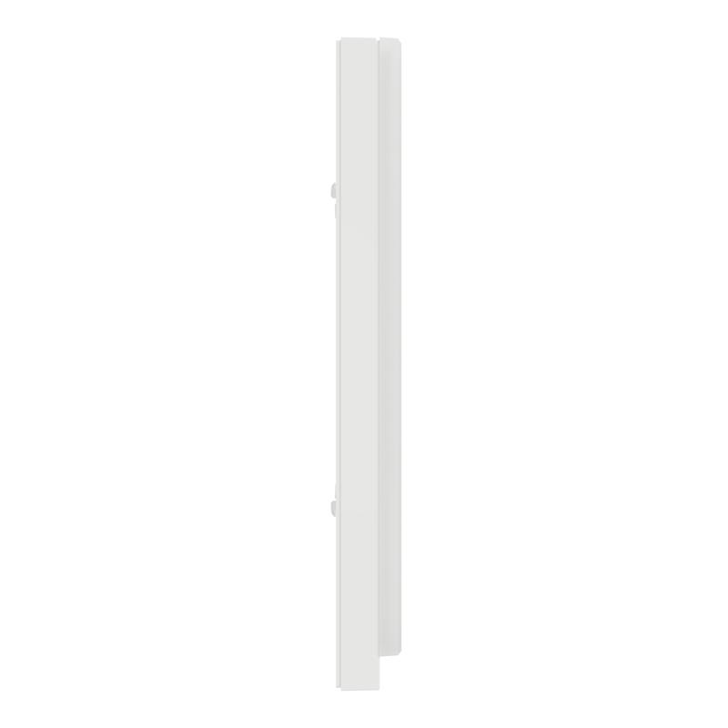 Рамка 2-постова біле скло/білий горизонтальна NU600485 Schneider Electric Unica New - Фото 4