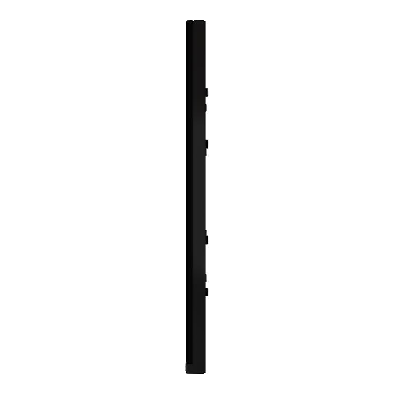 Рамка 2-постовая чёрний(RAL 7021) вертикальная NU6004V82 Schneider Electric Unica New - Фото 5