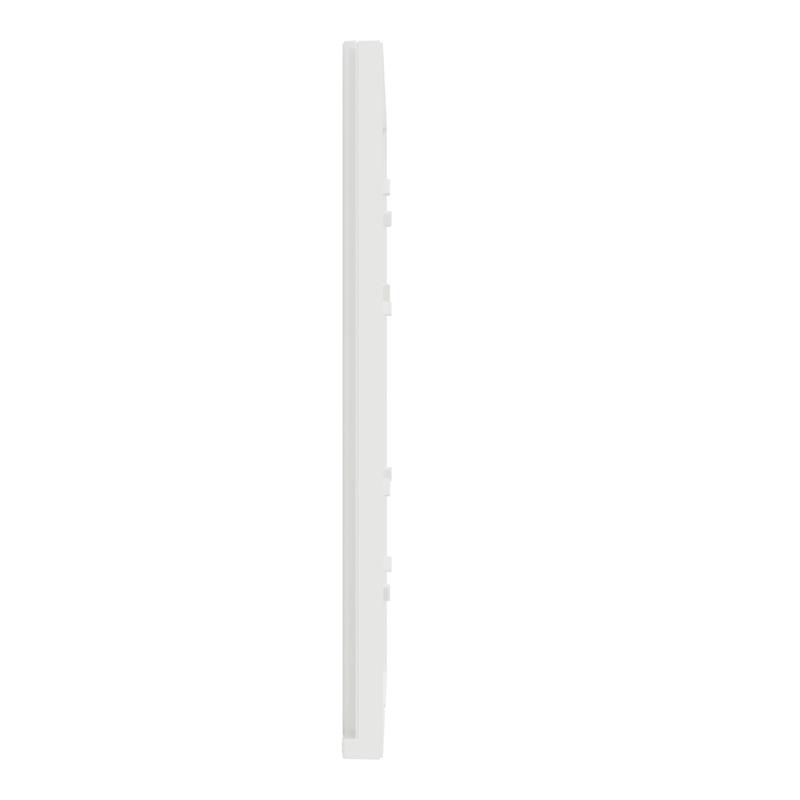 Рамка 2-постова біле скло вертикальна NU6004V85 Schneider Electric Unica New - Фото 6