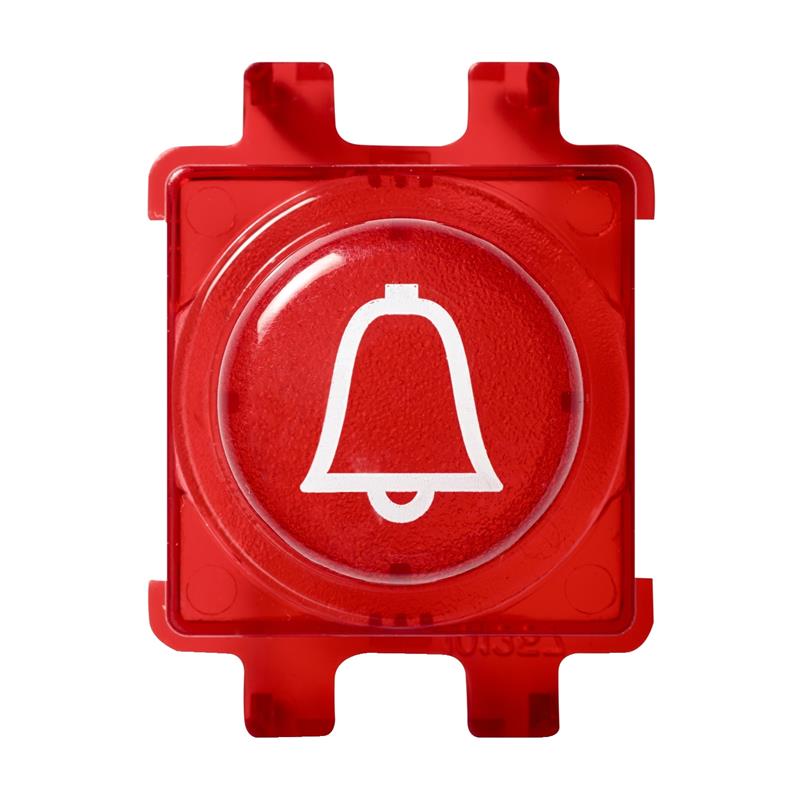 Кришка з піктограмою світло червоне WDE011524 Renova Schneider Electric