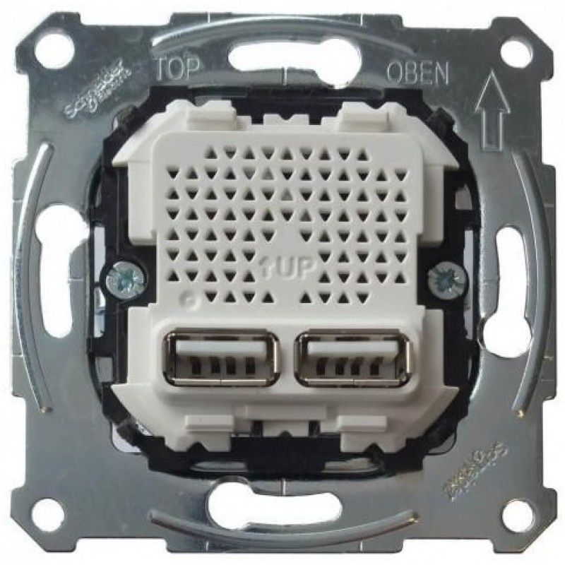Механізм зарядного пристрою USB Schneider Electric Merten D-Life MTN4366-0100