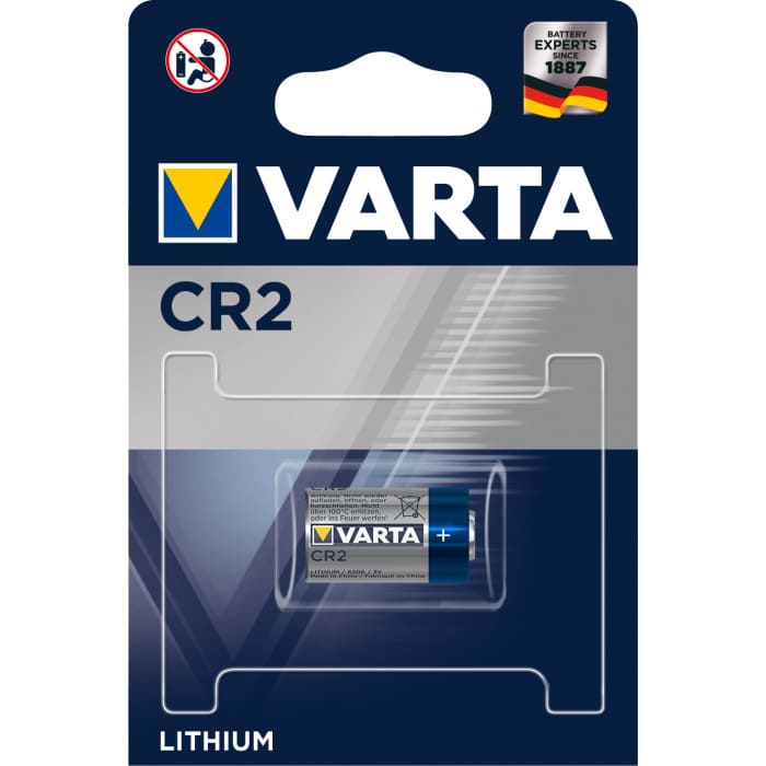 Батарейка для фото та відеотехніки Varta CR 2 BLI 1 шт