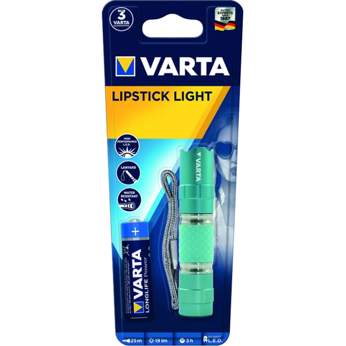 Светодиодный фонарь Varta LED Lipstick Light 1AA