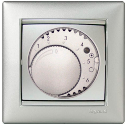 Механизм термостата для тёплых полов алюминий 770291 Legrand Valena - Фото 2